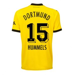 Borussia Dortmund Fotballdrakt Dame Mats Hummels #15 Hjemmetrøye 2023-24 Kortermet