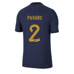 Fotballdrakt Herre Frankrike Benjamin Pavard #2 Hjemmetrøye FIFA VM 2022 Kortermet