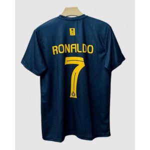 Al-Nassr Fotballdrakt Herre Cristiano Ronaldo #7 Bortedrakt 2023-24 Kortermet