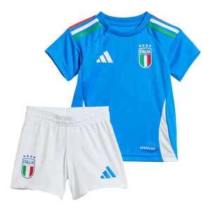 Fotballdrakt Barn Italia Hjemmedrakt Autentisk Euro 2024 Kortermet