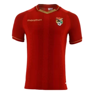 Billige Fotballdrakter Copa América 2024 Bolivia Bortedrakt rød Kortermet