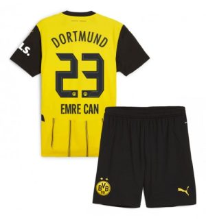 Billige Fotballdrakt Barn Borussia Dortmund Hjemmedraktsett 2024-25 Emre Can 23