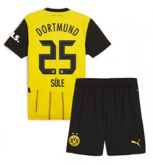 Billige Fotballdrakt Barn Borussia Dortmund Hjemmedraktsett 2024-25 Niklas Sule 25