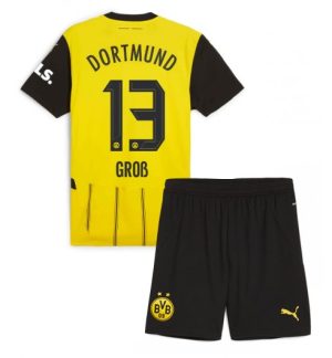 Billige Fotballdrakt Barn Borussia Dortmund Hjemmedraktsett 2024-25 Pascal Gross 13