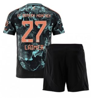 FC Bayern Munich Bortedrakt 2024-2025 fotballdrakter til Barn Konrad Laimer 27