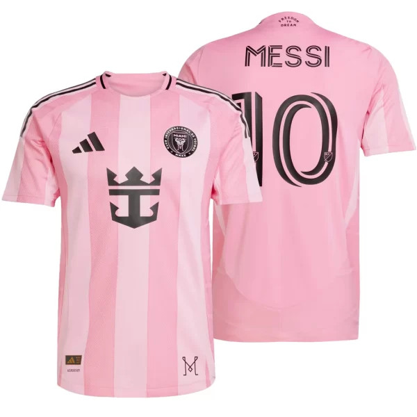 Inter Miami Hjemmedrakt 2025-26 fotballdrakt med trykk Lionel Messi 10