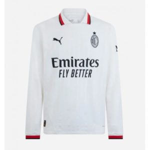 Billige Fotballdrakter AC Milan Bortedrakt 2024-25 Langermet