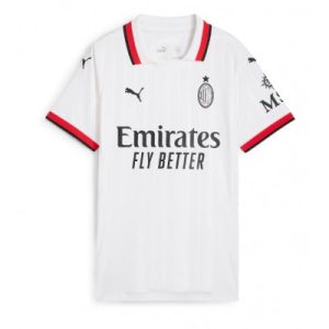 Billige Fotballdrakter AC Milan Bortedrakt Dame 2024-25 Kortermet