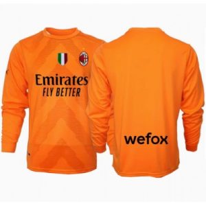 Billige Fotballdrakter AC Milan Keeper Bortedrakt 2024-25 Langermet