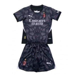 Fotballdrakter Barn AC Milan Keeper Hjemmedraktsett 2024-25
