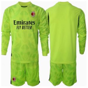 Billige fotballdrakter til barn AC Milan Keeper Tredjedraktsett 2024-25