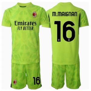 AC Milan Mike Maignan Keeper Tredjedraktsett 2024-25 Grønn