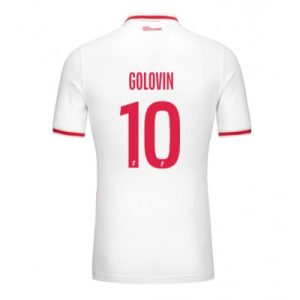 AS Monaco Aleksandr Golovin #10 Hjemmedrakt 2024-25 Kortermet