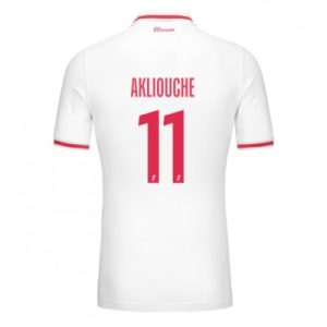 AS Monaco Maghnes Akliouche #11 Hjemmedrakt 2024-25 Kortermet