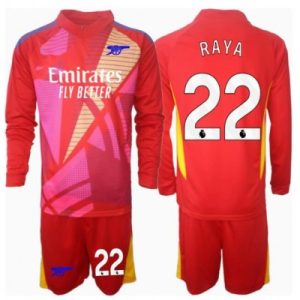 Arsenal David Raya Keeper Bortedraktsett Baby 2024-25 Fotballdrakter