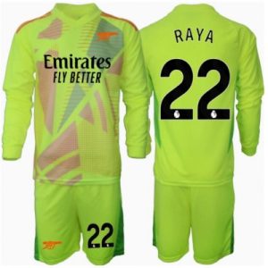 Billige Arsenal David Raya Keeper Hjemmedraktsett Baby 2024-25