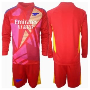 Arsenal Keeper Bortedraktsett Baby 2024-25 Langermet (+ Korte bukser)