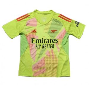 Billige Fotballdrakt Arsenal Keeper Hjemmedrakt 2024-25 Kortermet