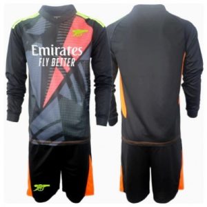Arsenal Keeper Tredjedraktsett Baby 2024-25 svart