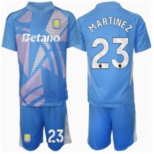 Aston Villa Emiliano Martinez #23 Keeper Tredjedraktsett Baby 2024-25 Fotballdrakter