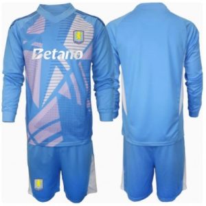 Billige Fotballdrakter Norge Barn Aston Villa Keeper Tredjedraktsett Baby 2024-25