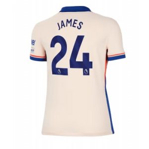 Billige Chelsea Reece James #24 Bortedrakt Dame 2024-25 Kortermet