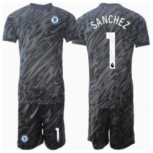Chelsea Robert Sanchez #1 Keeper Bortedraktsett Baby 2024-25 Fotballdrakter