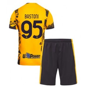 Inter Milan Alessandro Bastoni #95 Tredjedraktsett 2024-25 Fotballdrakt Baby