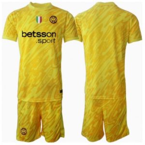 Inter Milan Keeper Bortedraktsett 2024-25 Klær Barn