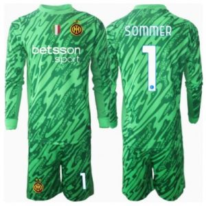 Inter Milan Yann Sommer #1 Keeper Hjemmedraktsett 2024-25