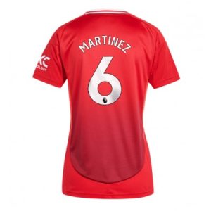 Billige Fotballdrakter Manchester United Hjemmedrakt Dame 2024-25 Lisandro Martinez