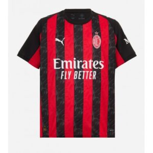 Billige Fotballdrakter Norge AC Milan Hjemmedrakt 2025-26