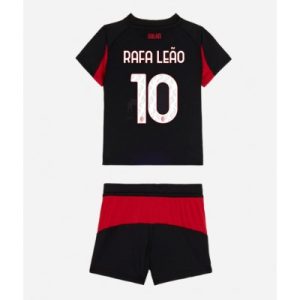 AC Milan Rafael Leao #10 Hjemmedraktsett 2025-26 Fotballdrakt for Barn