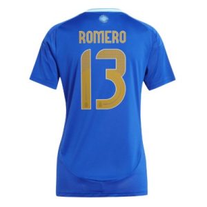 Argentina Cristian Romero #13 Bortedrakt Dame Copa America 2024 Kortermet