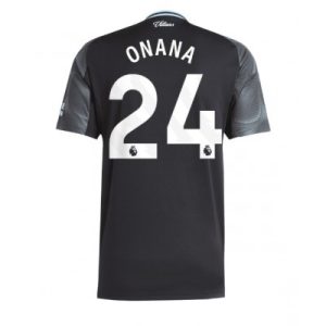 Aston Villa Amadou Onana #24 Bortedrakt 2025-26 Fotballdrakter