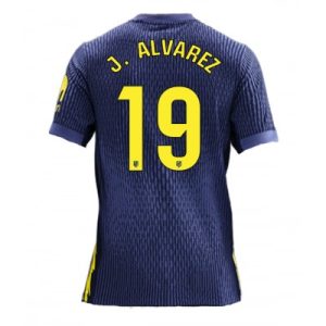 Atletico Madrid Julian Alvarez #19 Bortedrakt 2025-26 Fotballdrakter