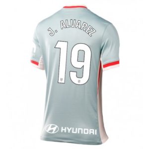 Atletico Madrid Julian Alvarez #19 Bortedrakt Dame 2024-25 Kortermet