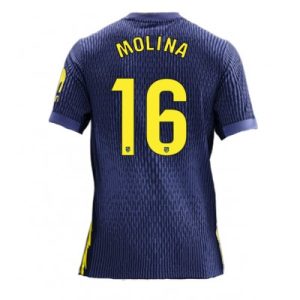 Atletico Madrid Nahuel Molina #16 Bortedrakt 2025-26 Fotballdrakter