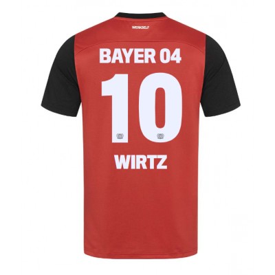 Bayer Leverkusen Florian Wirtz #10 Hjemmedrakt 2024-25 Fotballdrakter