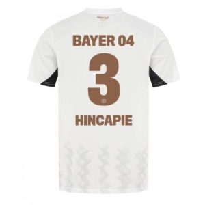 Bayer Leverkusen Piero Hincapie #3 Bortedrakt 2024-25 Fotballdrakter