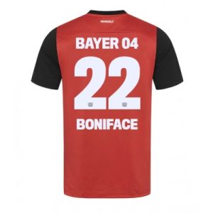 Bayer Leverkusen Victor Boniface #22 Hjemmedrakt 2024-25 Fotballdrakter