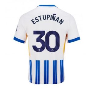 Brighton Pervis Estupinan #30 Hjemmedrakt 2024-25 Fotballdrakt