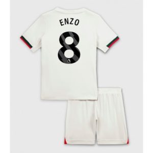 Chelsea Enzo Fernandez #8 Bortedraktsett 2025-26 Fotballdrakter