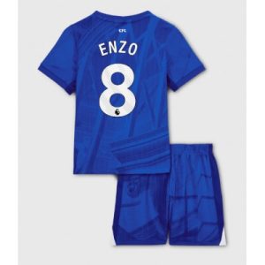 Chelsea Enzo Fernandez #8 Hjemmedraktsett 2025-26 Fotballdrakter