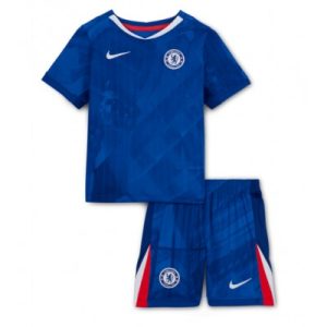 Billige Chelsea Hjemmedraktsett 2025-26 Fotballdrakter Barn