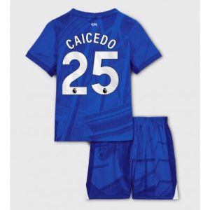 Chelsea Moises Caicedo #25 Hjemmedraktsett 2025-26 Fotballdrakter