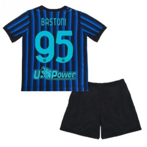 Inter Milan Alessandro Bastoni #95 Hjemmedraktsett 2025-26 Fotballdrakter