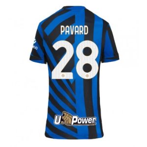 Inter Milan Benjamin Pavard #28 Hjemmedrakt Dame 2024-25 Fotballdrakter