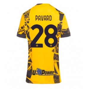 Inter Milan Benjamin Pavard #28 Tredjedrakt Dame 2024-25 Fotballdrakter