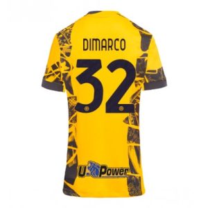 Inter Milan Federico Dimarco #32 Tredjedrakt Dame 2024-25 Fotballdrakter